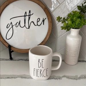 Rae Dunn be fierce mug